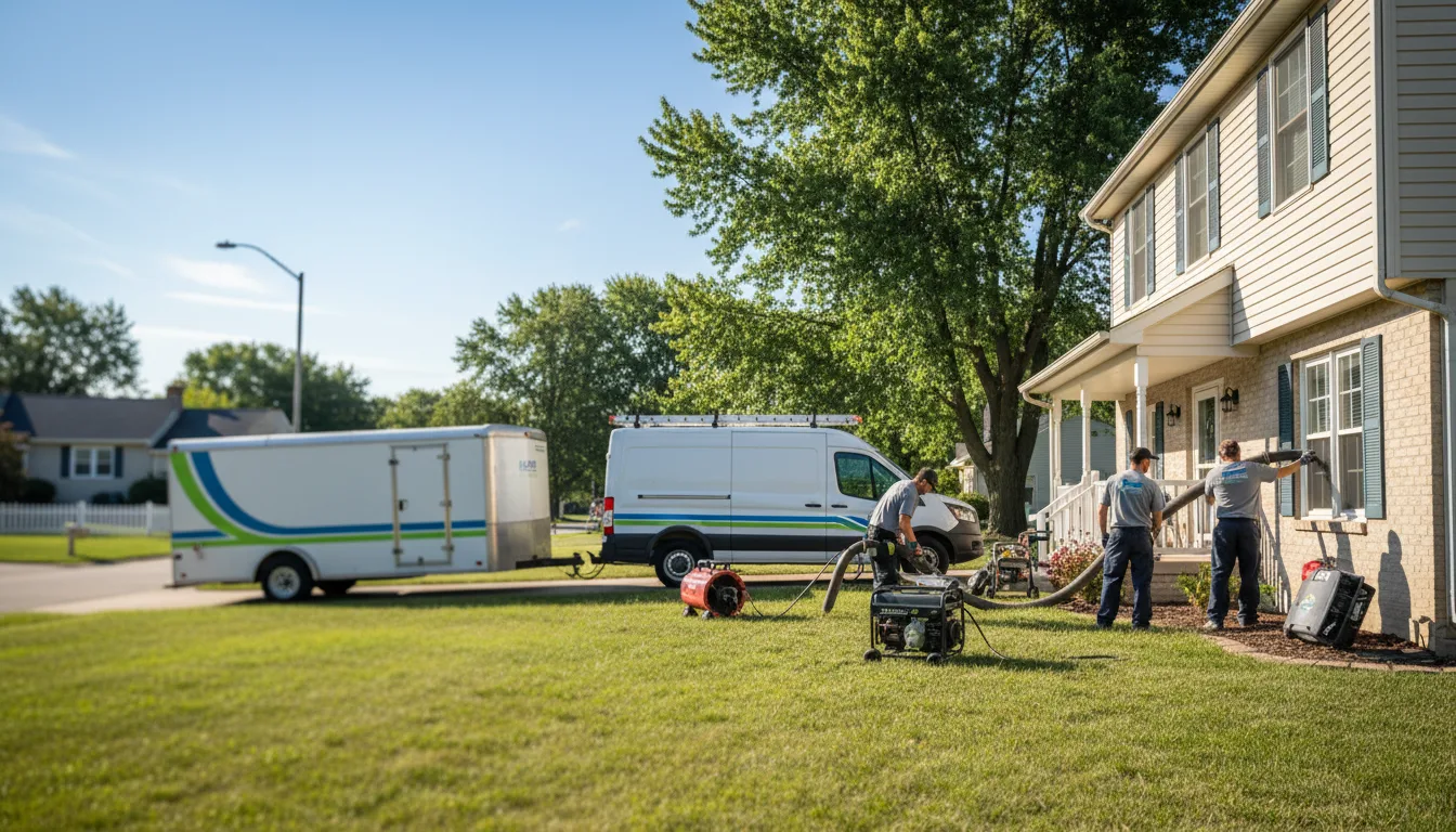 Flooded Basement Restoration And Cleanup With Repair in Saint Marys, KS near me